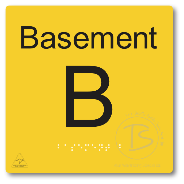 Level Sign - Basement