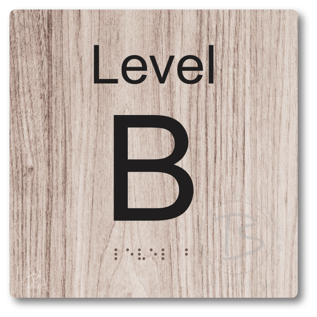 Level Sign - Level B