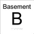 Level Sign - Basement