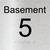 Level Sign - Basement 5