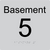 Level Sign - Basement 5
