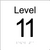 Level Sign - Level 11