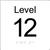 Level Sign - Level 12
