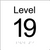Level Sign - Level 19