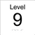 Level Sign - Level 9