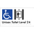 Unisex Accessible Toilet on Level 21 Via Lift