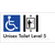 Unisex Accessible Toilet on Level 5 Via Lift