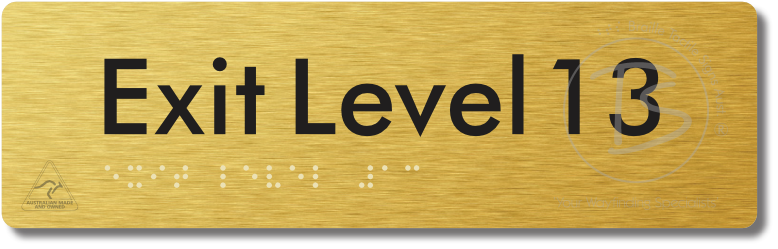 Exit Level 13