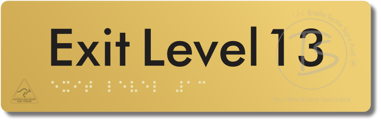 Exit Level 13