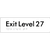 Exit Level 27