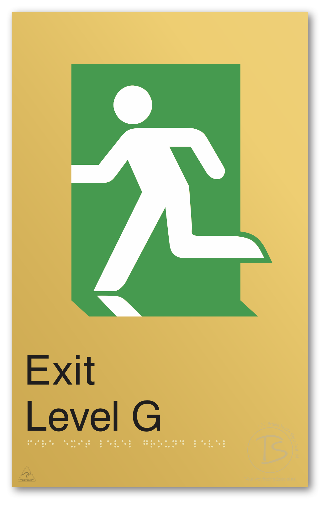 Fire Exit Level Ground