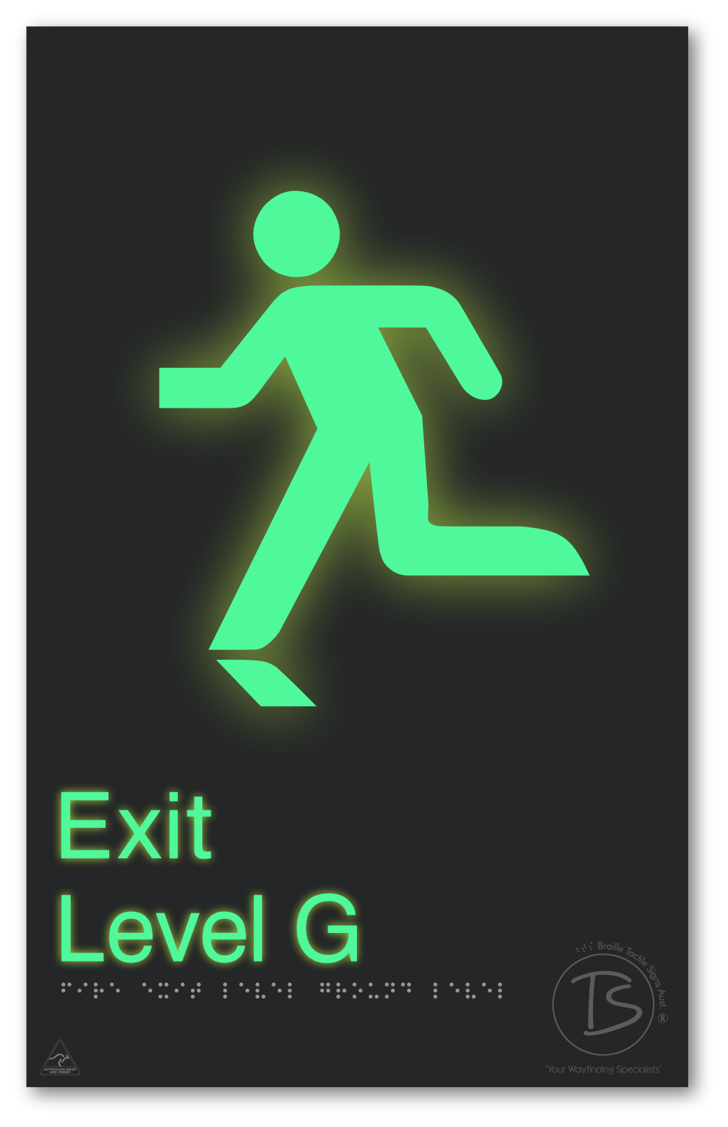 Fire Exit Level Ground