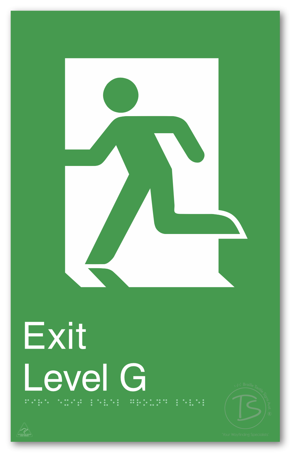 Fire Exit Level Ground