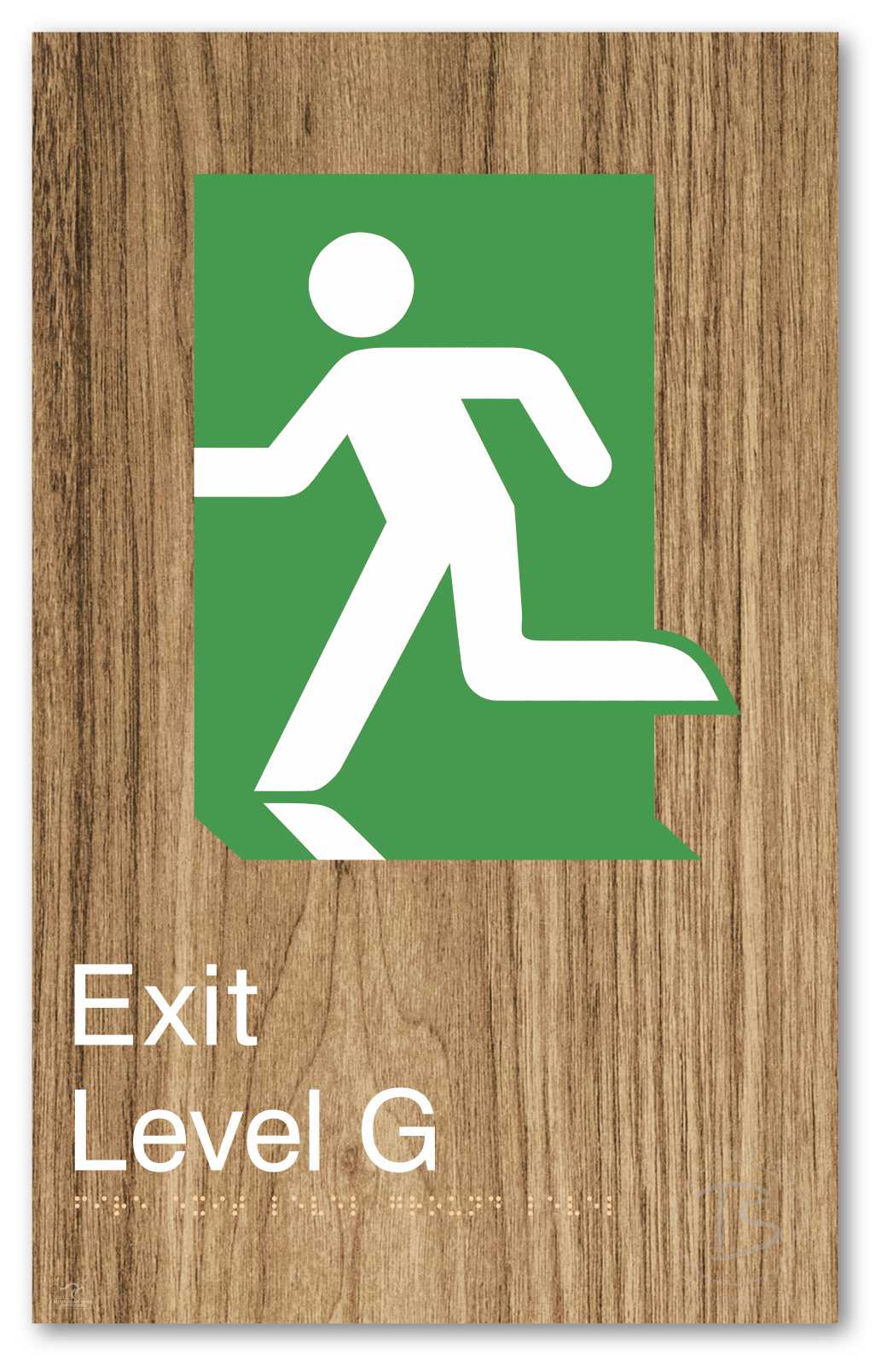 Fire Exit Level Ground