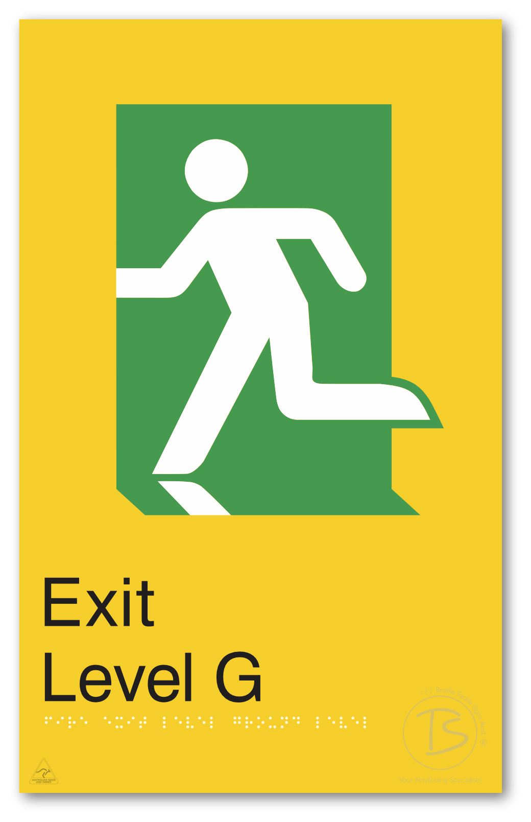 Fire Exit Level Ground
