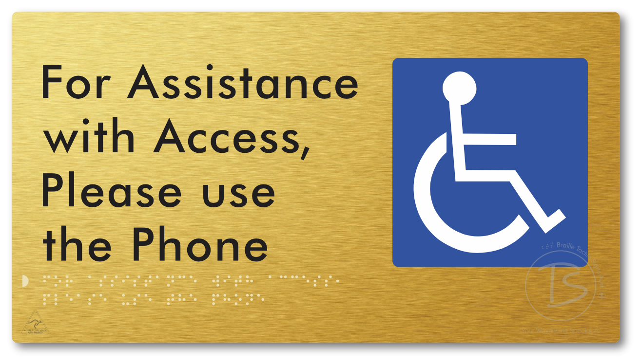 For Assistance with Access, Please use the Phone