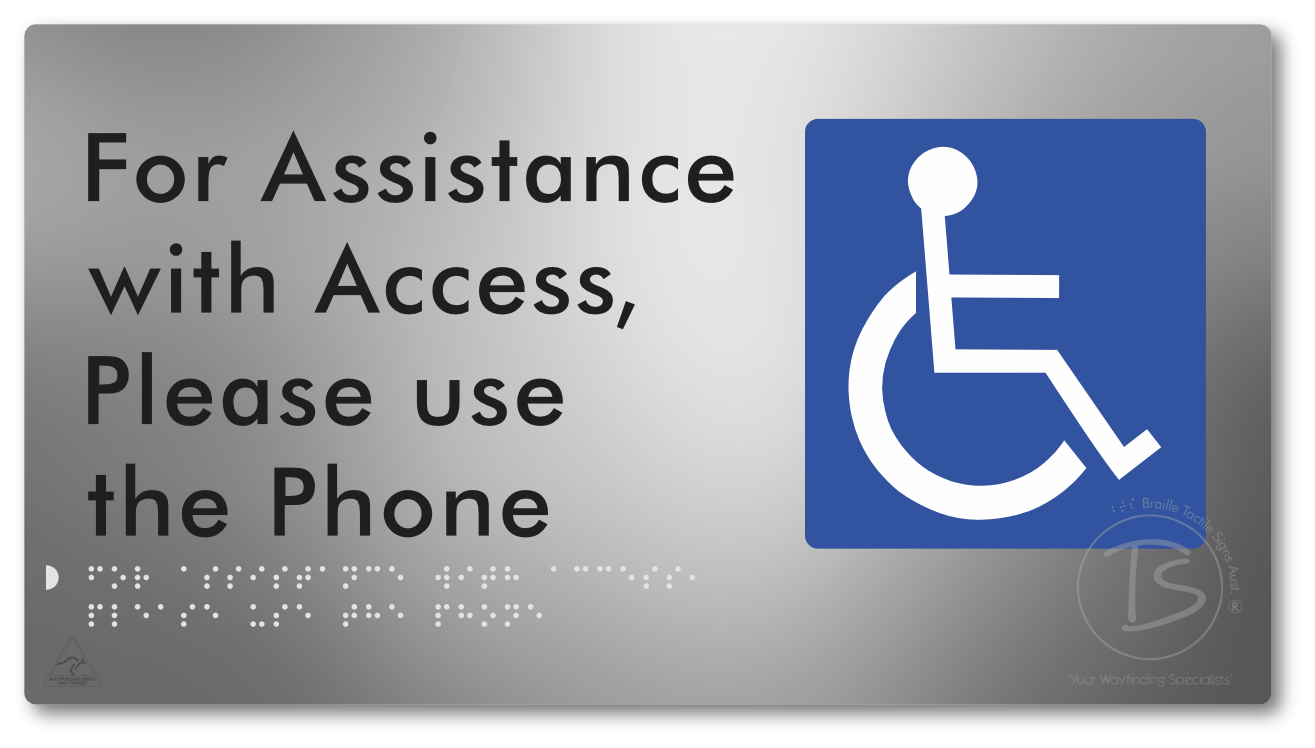 For Assistance with Access, Please use the Phone
