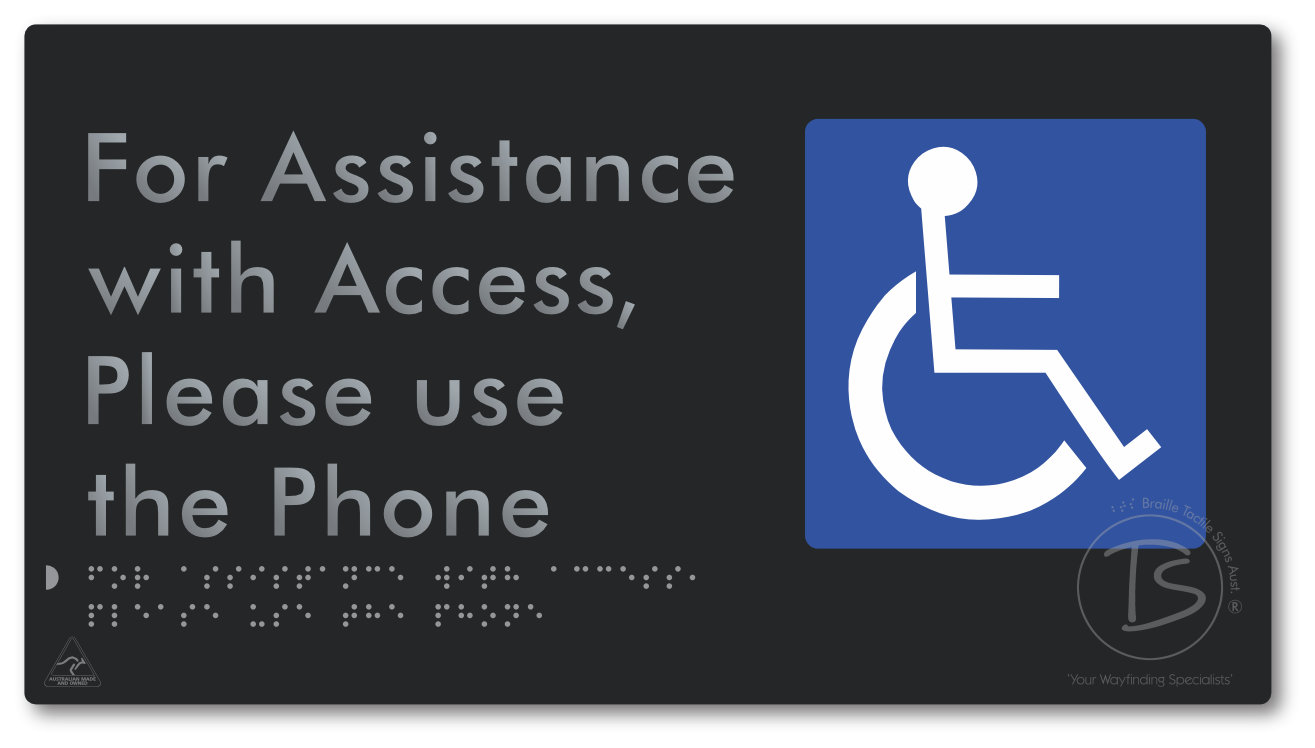 For Assistance with Access, Please use the Phone