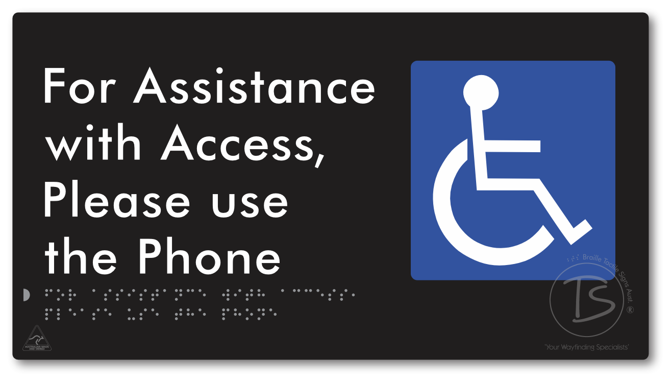 For Assistance with Access, Please use the Phone