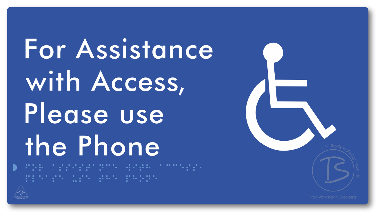 For Assistance with Access, Please use the Phone