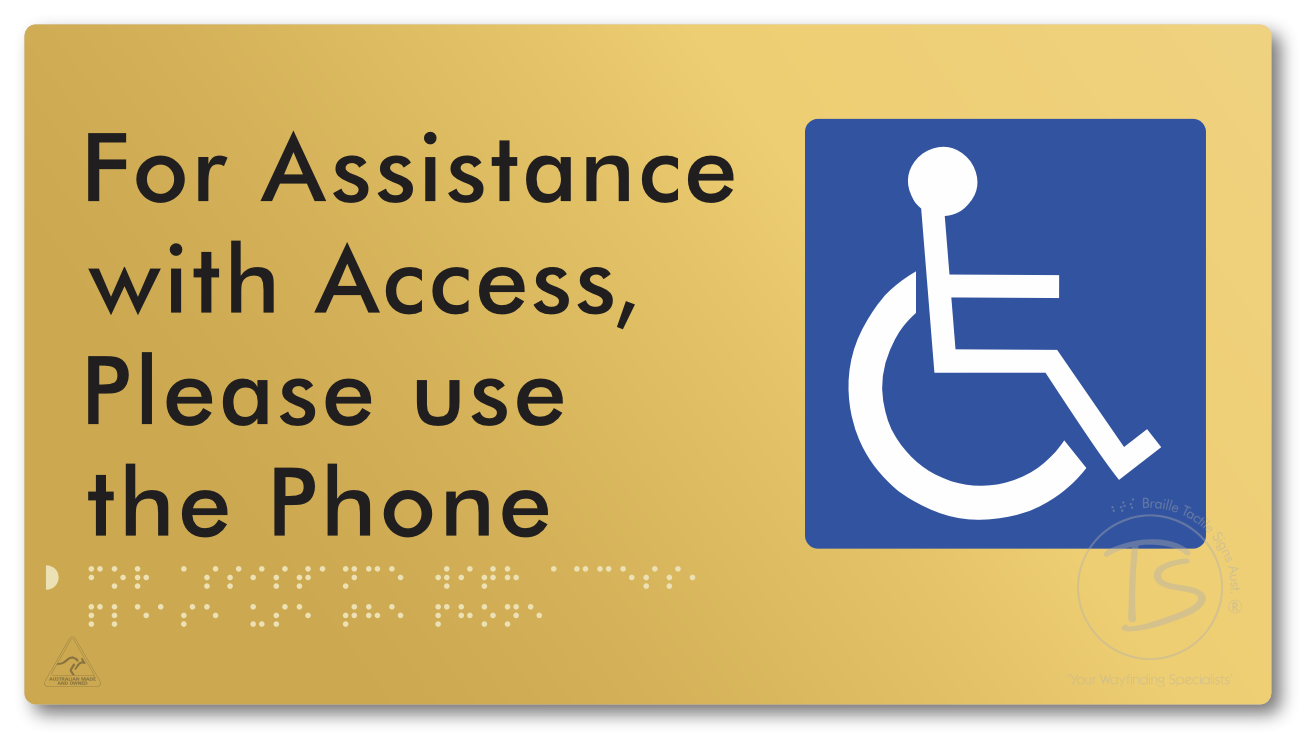 For Assistance with Access, Please use the Phone