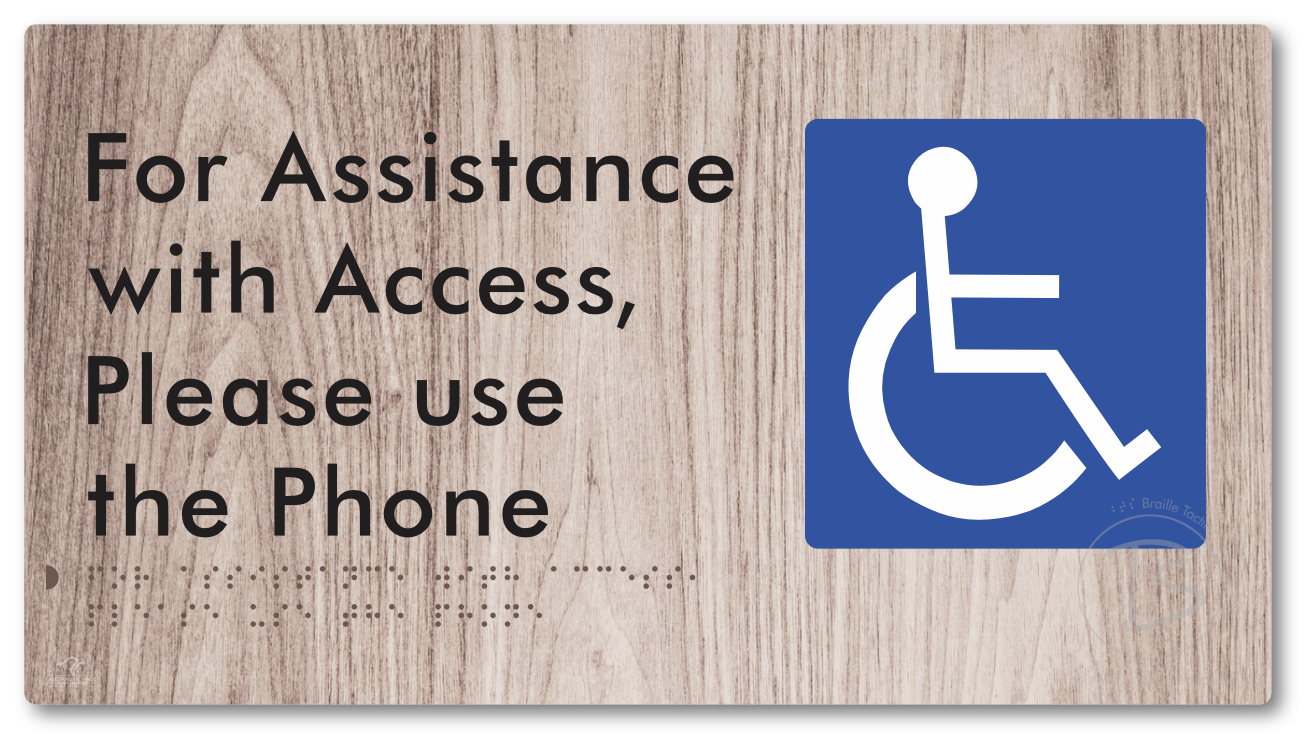 For Assistance with Access, Please use the Phone