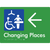 Changing Places with Large Directional Arrow (Certification Required)