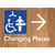 Changing Places with Large Directional Arrow (Certification Required)
