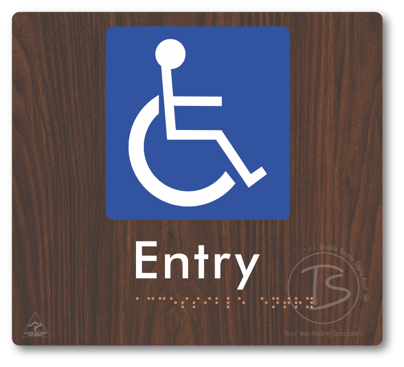 Accessible Entry - Braille Tactile Signs Aust.