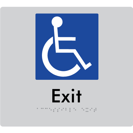 Accessible Exit - Braille Tactile Signs Aust.