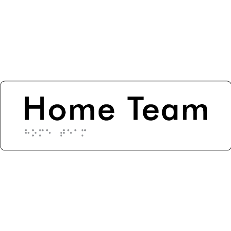 Home Team - Braille Tactile Signs Aust.