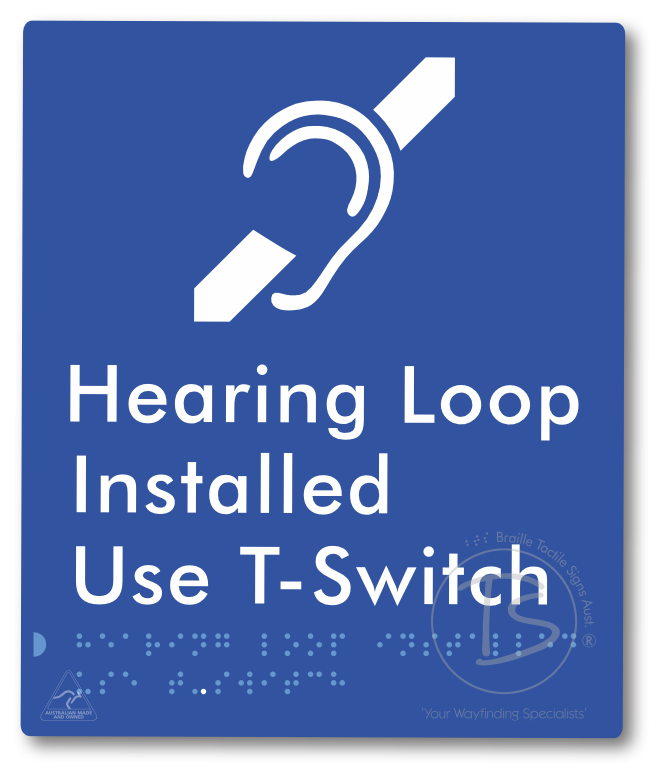 Hearing Loop Installed Use T-Switch