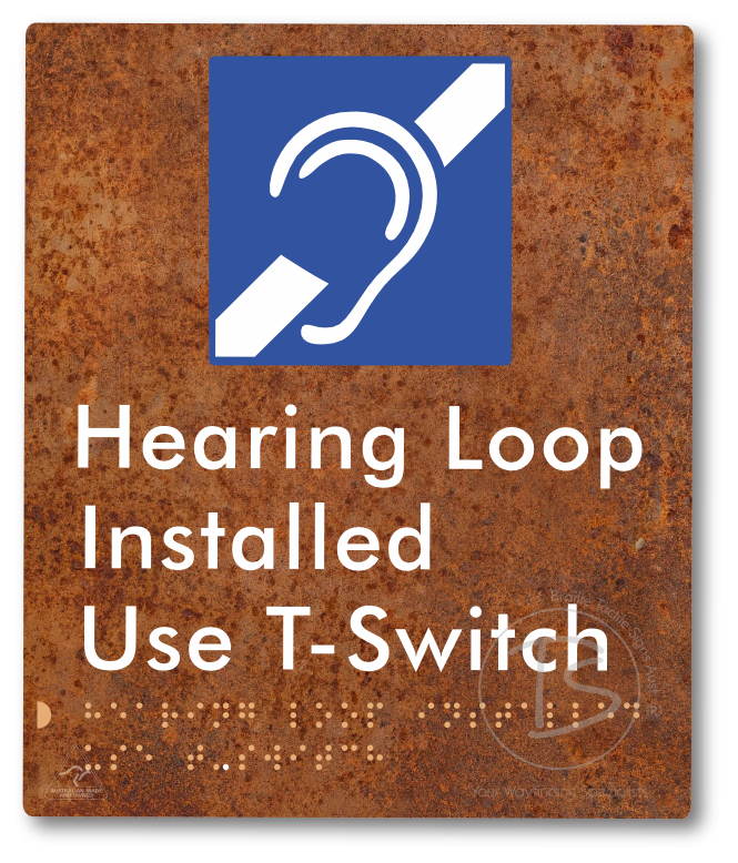 Hearing Loop Installed Use T-Switch