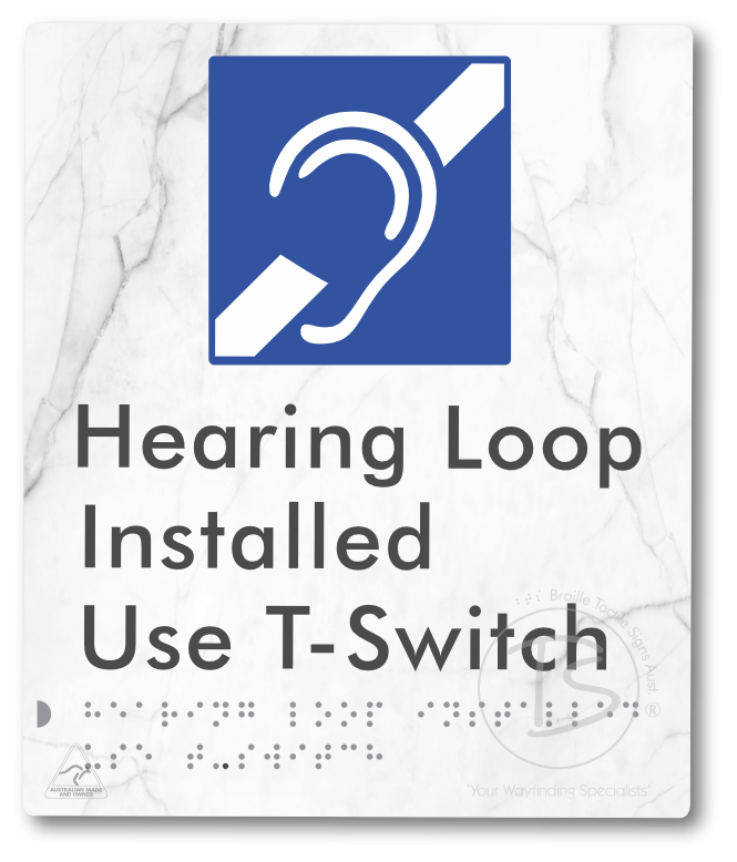 Hearing Loop Installed Use T-Switch