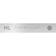 Hand Rail Button - Meeting Lounge (Right Hand Use) - Braille Tactile Signs Aust.