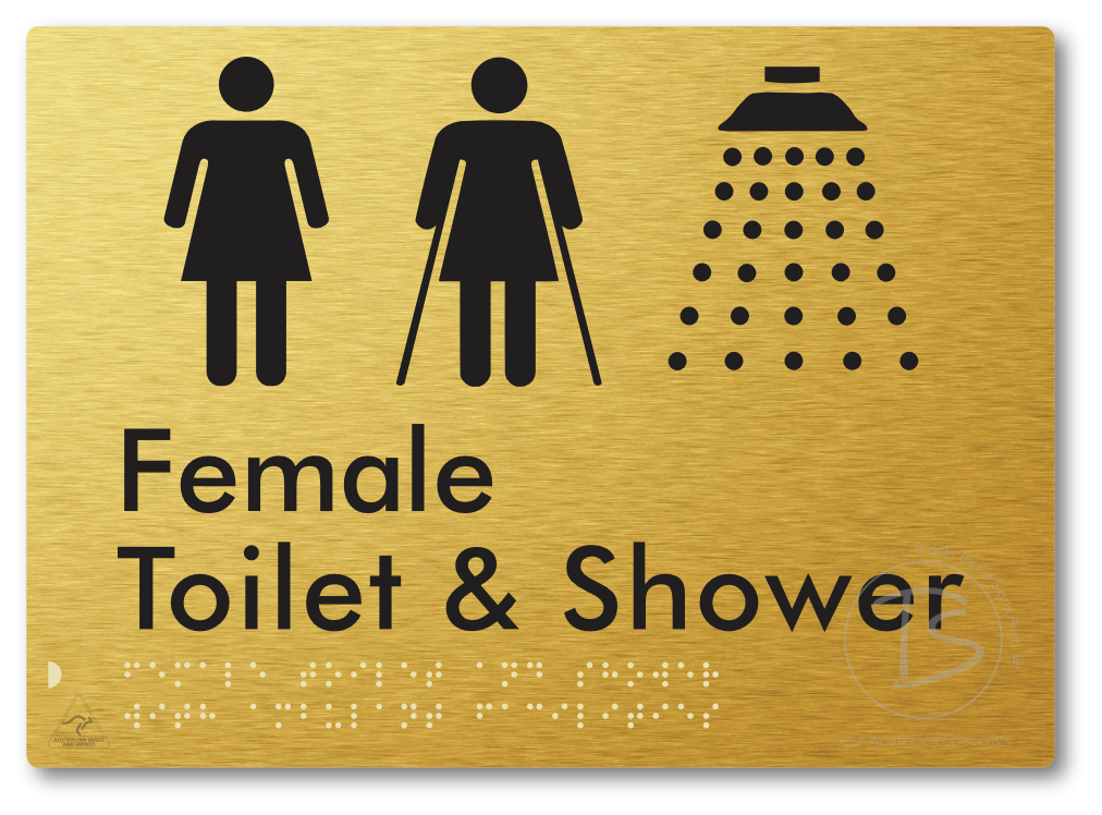 Female Toilet & Shower with Ambulant Facilities