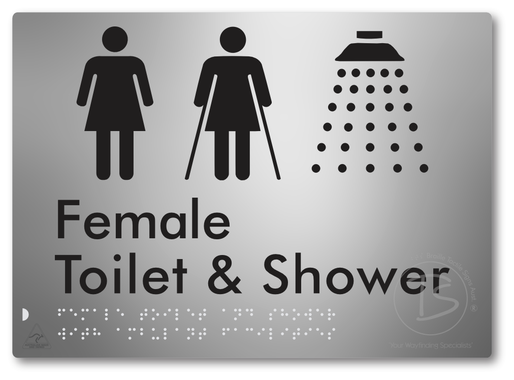 Female Toilet & Shower with Ambulant Facilities
