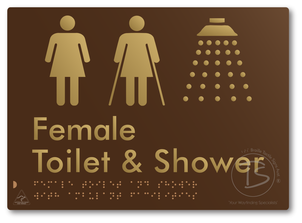 Female Toilet & Shower with Ambulant Facilities