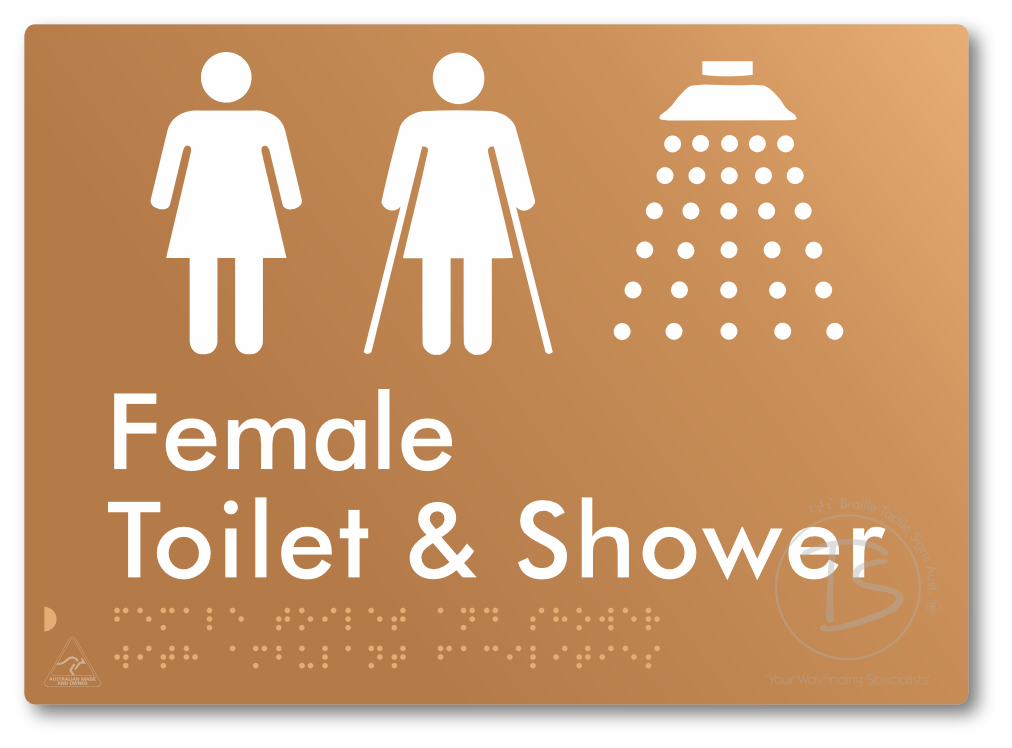 Female Toilet & Shower with Ambulant Facilities