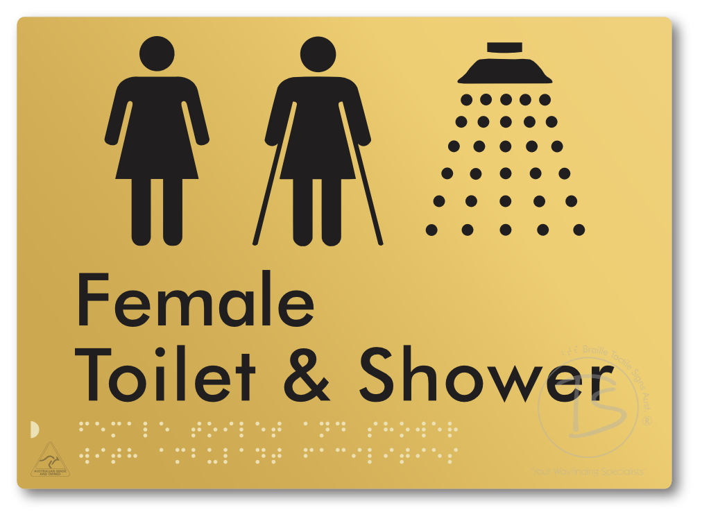 Female Toilet & Shower with Ambulant Facilities
