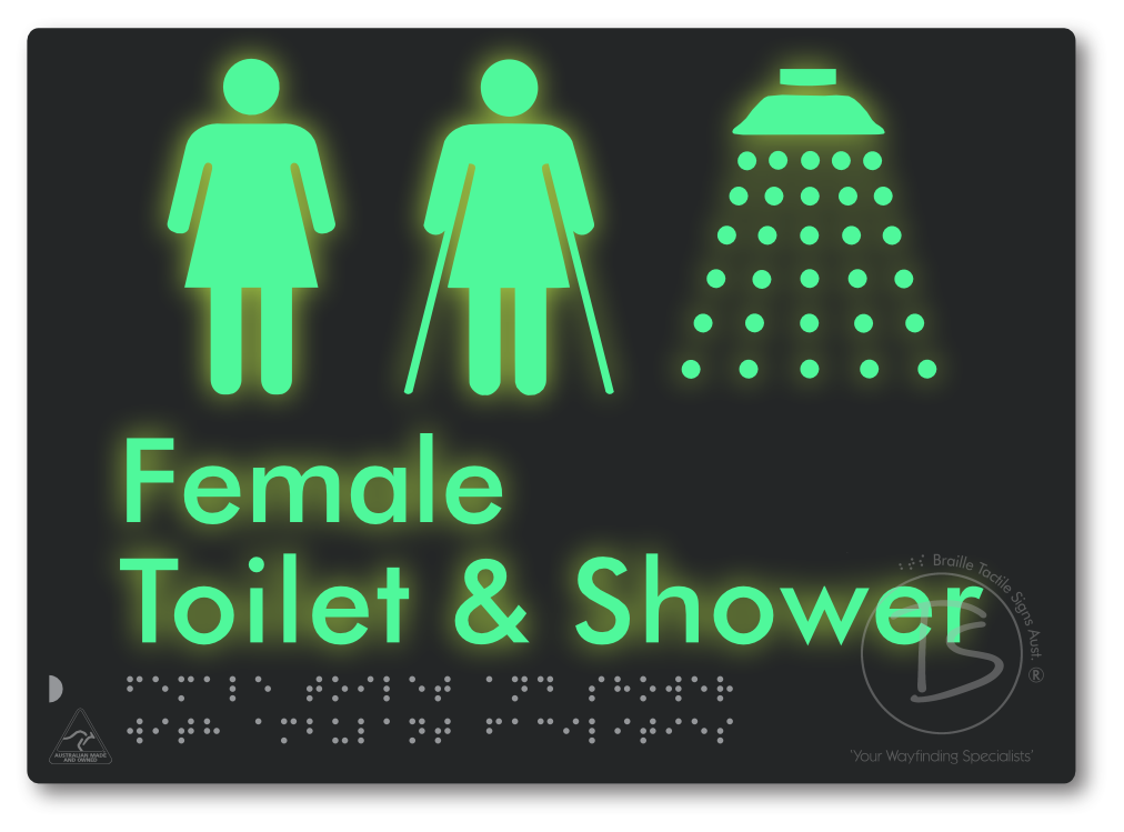 Female Toilet & Shower with Ambulant Facilities