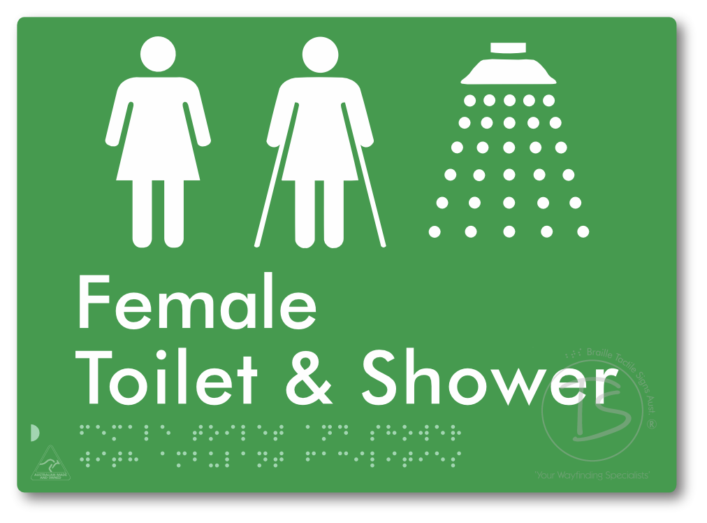 Female Toilet & Shower with Ambulant Facilities