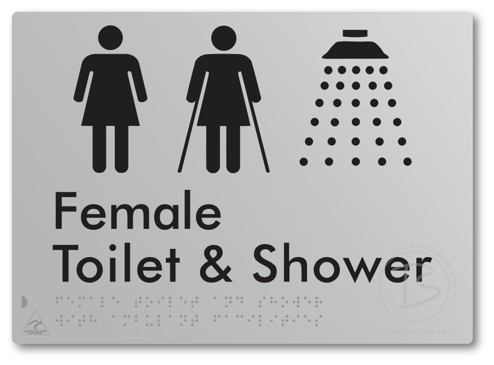 Female Toilet & Shower with Ambulant Facilities