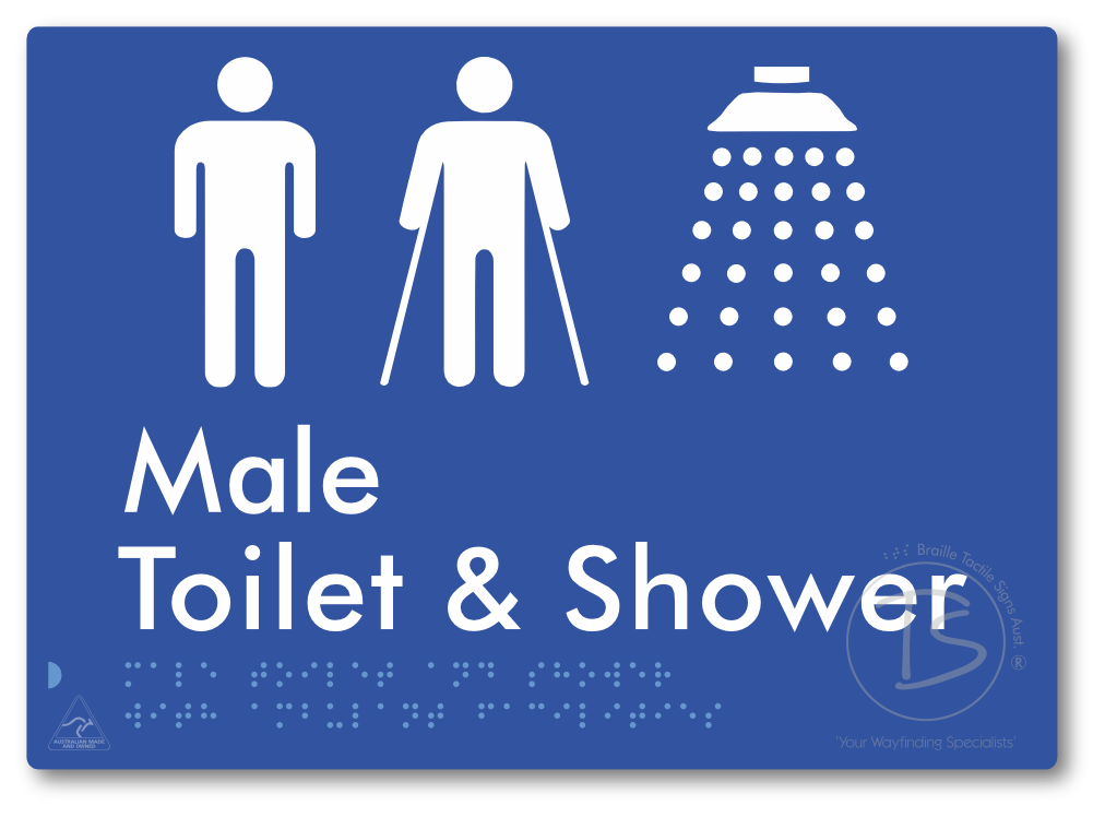 Male Toilet & Shower with Ambulant Facilities