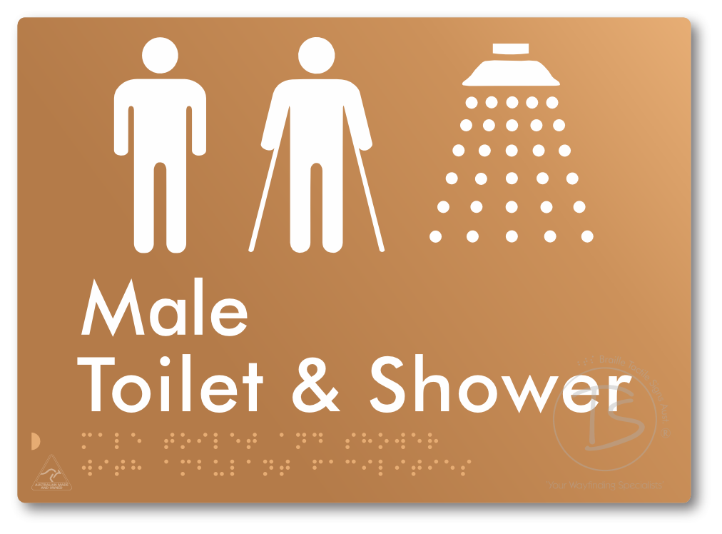 Male Toilet & Shower with Ambulant Facilities