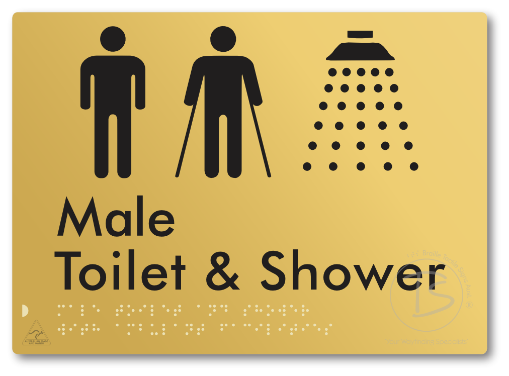 Male Toilet & Shower with Ambulant Facilities