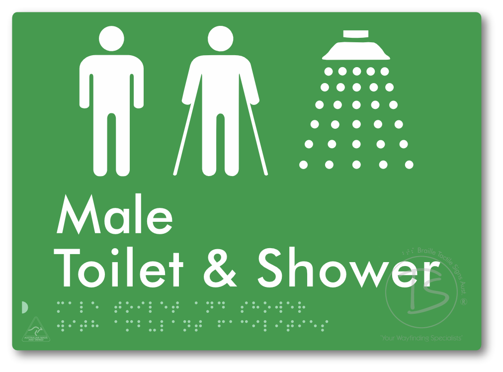 Male Toilet & Shower with Ambulant Facilities