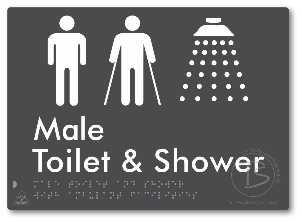 Male Toilet & Shower with Ambulant Facilities