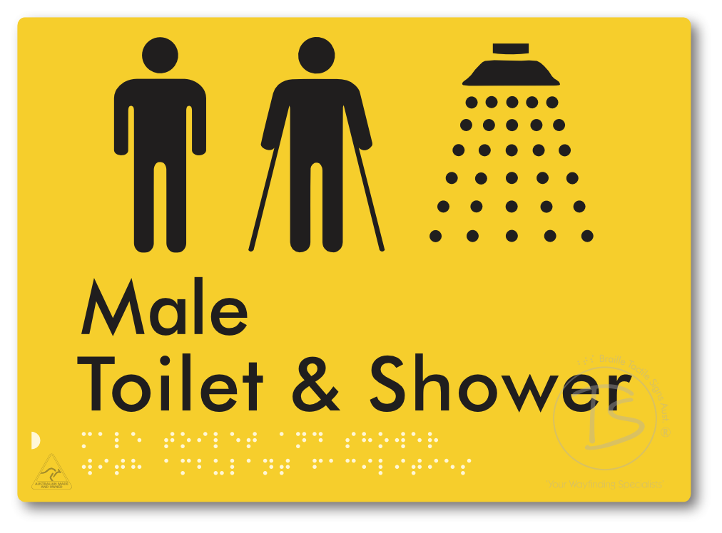 Male Toilet & Shower with Ambulant Facilities