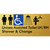 Unisex Assisted Toilet LH/RH Shower and Change